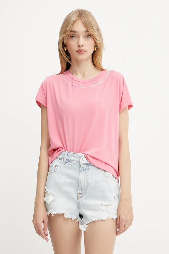 Футболка Liu Jo, розовый 
Футболка Liu Jo, розовый