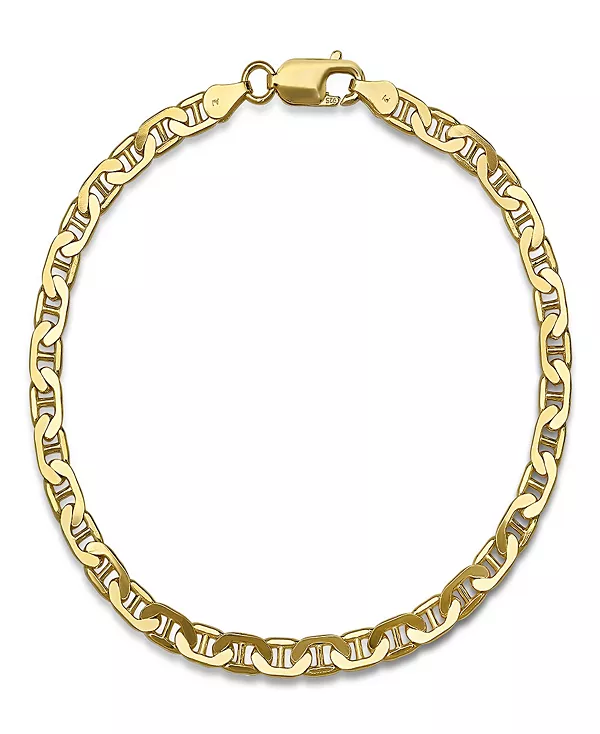 Браслет унисекс Mariner Superflat из стерлингового серебра 120 пробы с 14-каратным золотом, 8,5 дюйма Steeltime, gold
Браслет унисекс Mariner Superflat из стерлингового серебра 120 пробы с 14-каратным золотом, 8,5 дюйма Steeltime, gold