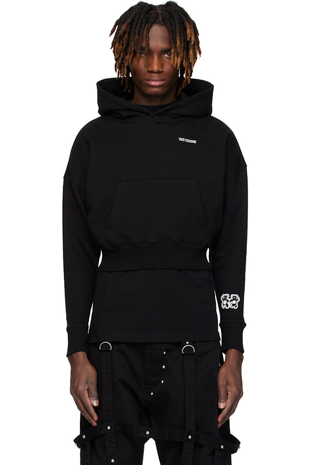 Толстовка с рукавами Teddy twins We11Done, черный
Толстовка с рукавами Teddy twins We11Done, черный