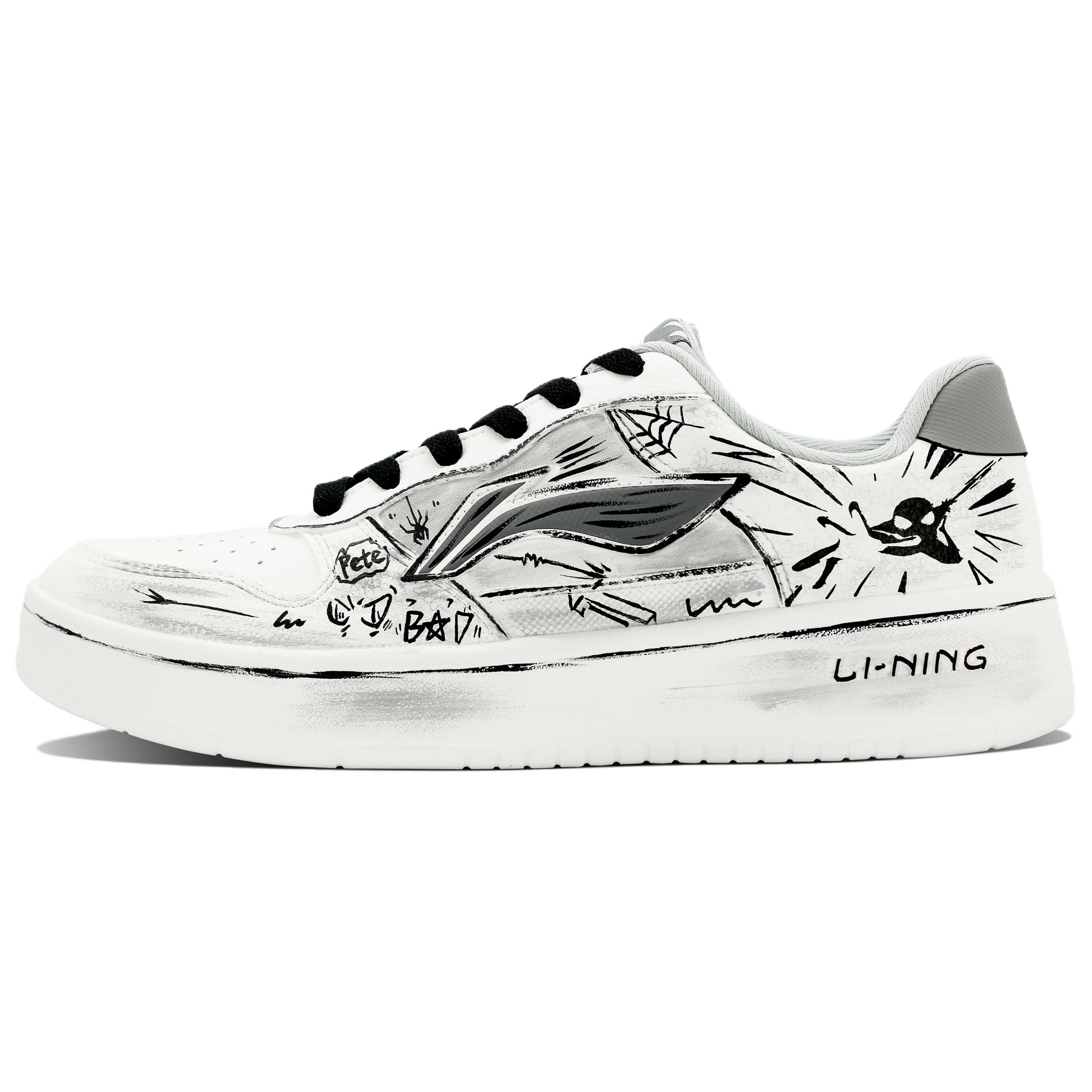 LINING Кроссовки для скейтборда Pontoon Boats, противоскользящие, износостойкие, низкие, мужские, белые, серые
LINING Кроссовки для скейтборда Pontoon Boats, противоскользящие, износостойкие, низкие, мужские, белые, серые