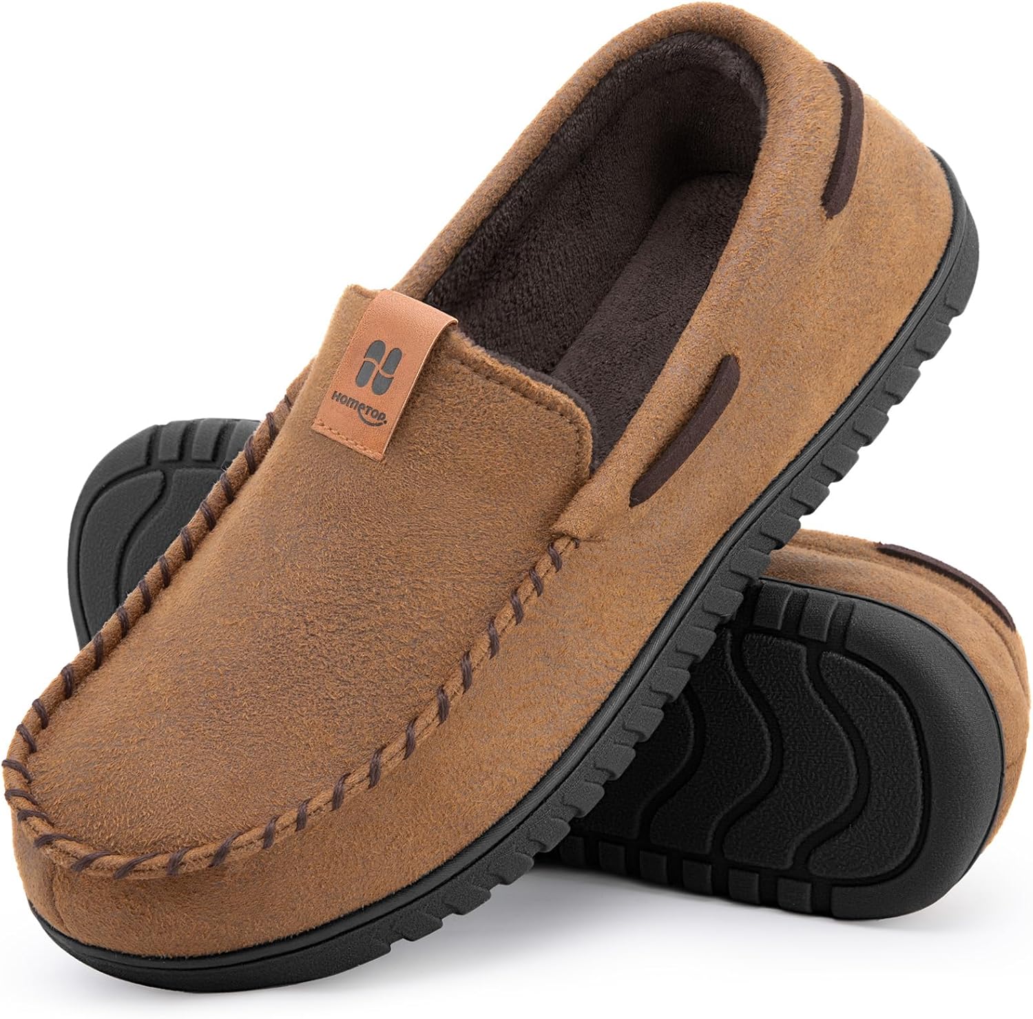 Домашние мужские мокасины HomeTop из замши с мемори-пенной стелькой, мягкой плюшевой теплой подкладкой, Burnt Camel
Домашние мужские мокасины HomeTop из замши с мемори-пенной стелькой, мягкой плюшевой теплой подкладкой, Burnt Camel