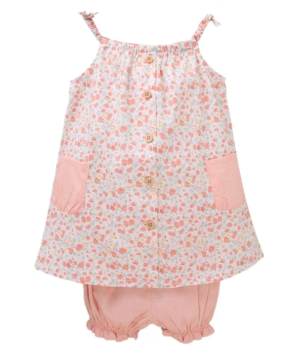 Комплект для девочки от Jesusito с подходящим цветочным принтом и рубашкой поло Dadati, цвет Rosa
Комплект для девочки от Jesusito с подходящим цветочным принтом и рубашкой поло Dadati, цвет Rosa