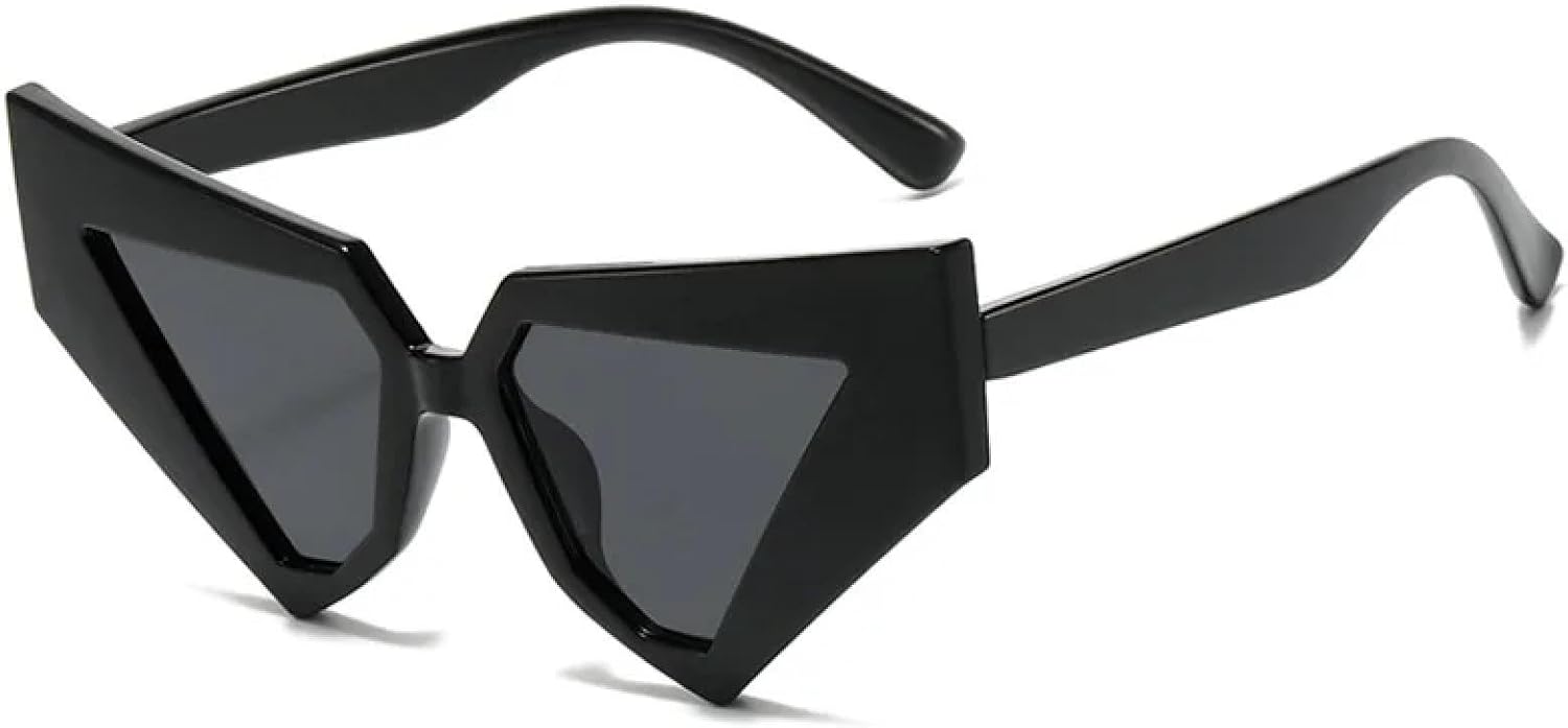 Солнцезащитные очки с защитой от УФ-излучения UV400 | Черные «кошачий глаз» для женщин и мужчин | Для занятий спортом на открытом воздухе и вождения DSVIGF, Black-black
Солнцезащитные очки с защитой от УФ-излучения UV400 | Черные «кошачий глаз» для женщин и мужчин | Для занятий спортом на открытом воздухе и вождения DSVIGF, Black-black