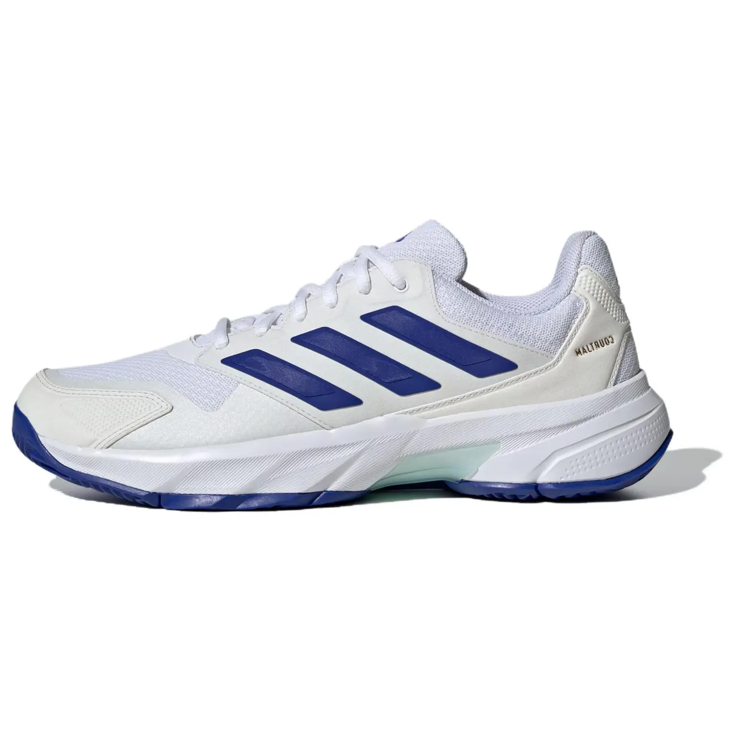 Кроссовки adidas CourtJam Control 3 'White Lucid Blue', белый/синий
Кроссовки adidas CourtJam Control 3 'White Lucid Blue', белый/синий