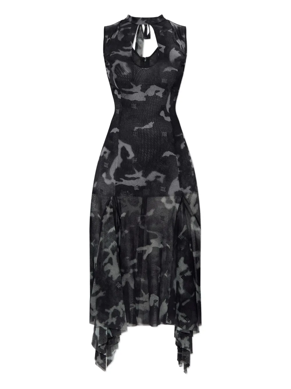 Платье с асимметричным кроем и вырезом-капелькой Misbhv, серый
Платье с асимметричным кроем и вырезом-капелькой Misbhv, серый