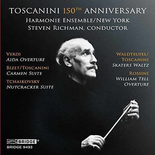 CD диск Richman / Harmonie Ensemble: Toscanini 150th Anniversary
CD диск Richman / Harmonie Ensemble: Toscanini 150th Anniversary