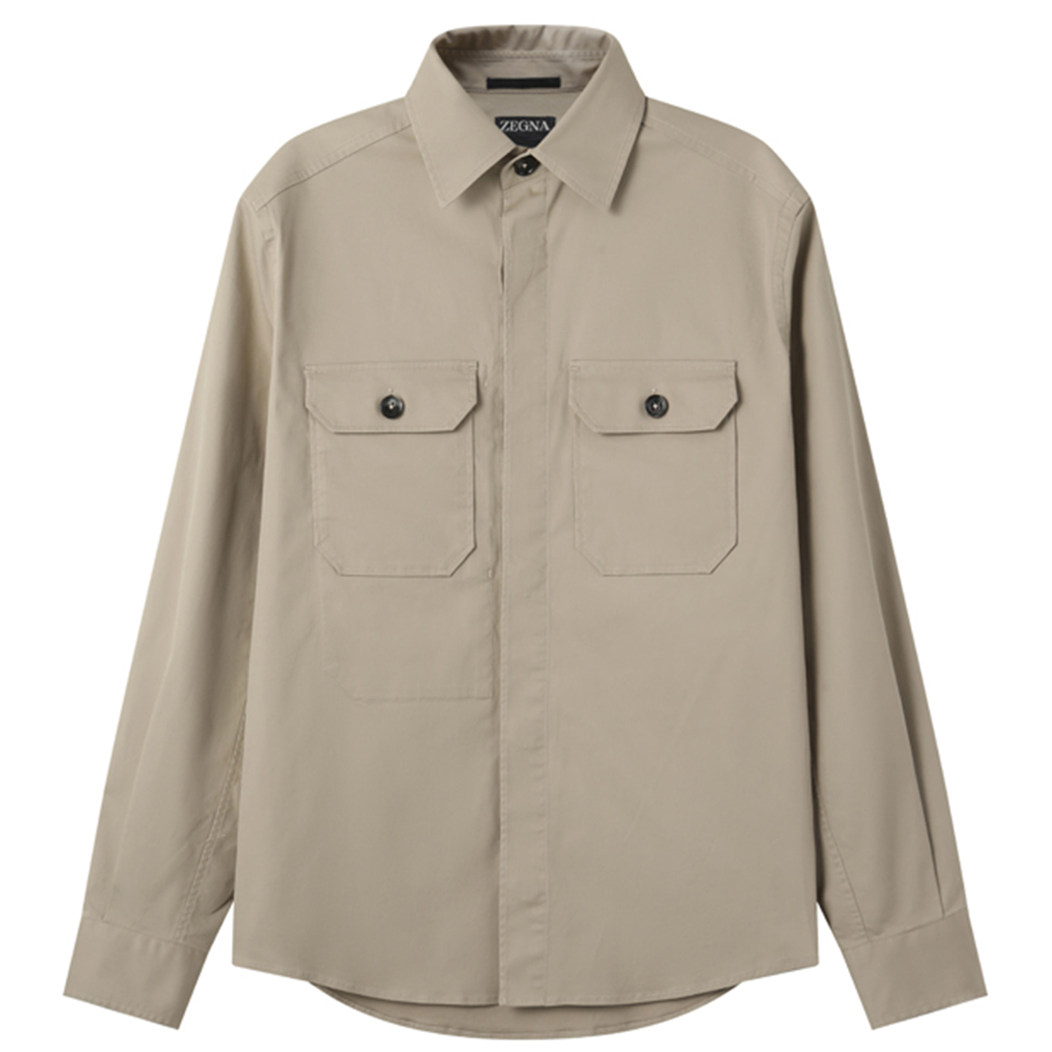 Рубашка Zegna с длинным рукавом из поплина Ermenegildo Zegna, Light Umber
Рубашка Zegna с длинным рукавом из поплина Ermenegildo Zegna, Light Umber