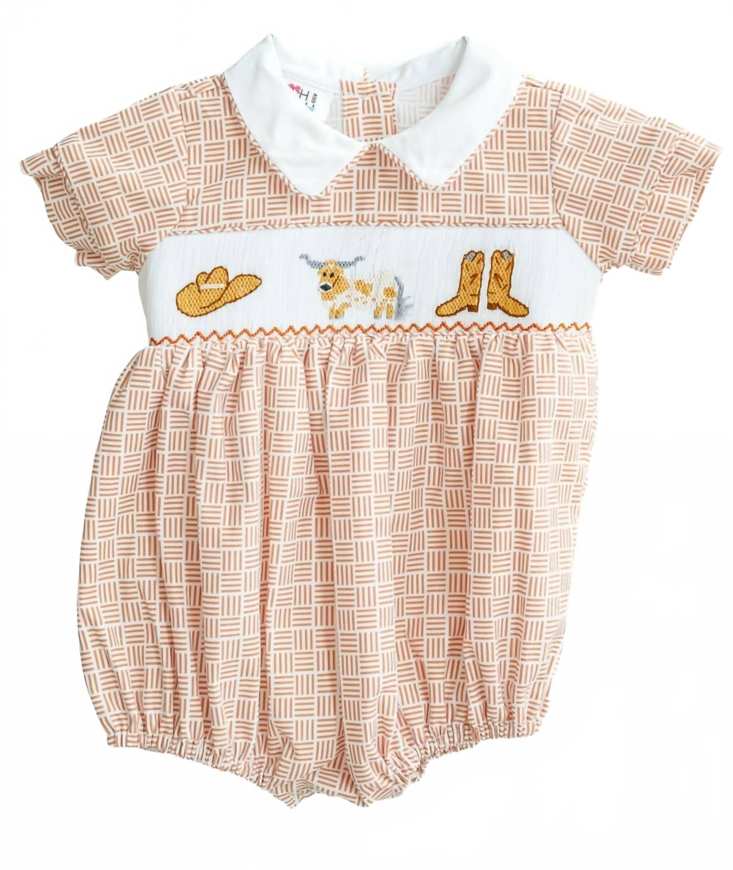 Комбинезон Girl's Welcome To Austin Henry Smocked Bubble In оранжевый Ruth And Ralph, оранжевый
Комбинезон Girl's Welcome To Austin Henry Smocked Bubble In оранжевый Ruth And Ralph, оранжевый