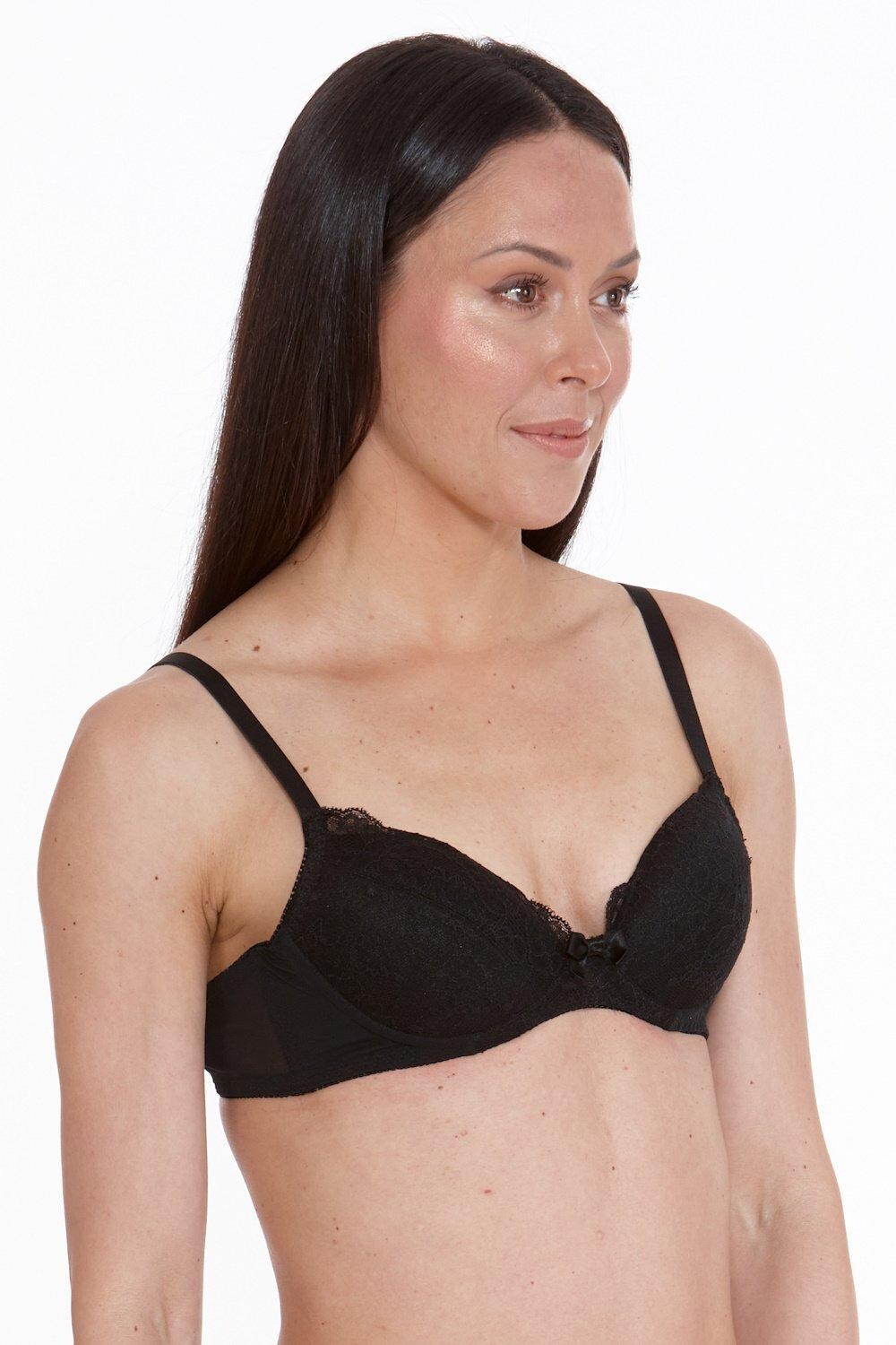 'Amour' Бюстгальтер без косточек с ультра-мягкими чашечками и маленькой чашкой Little Women, черный
'Amour' Бюстгальтер без косточек с ультра-мягкими чашечками и маленькой чашкой Little Women, черный