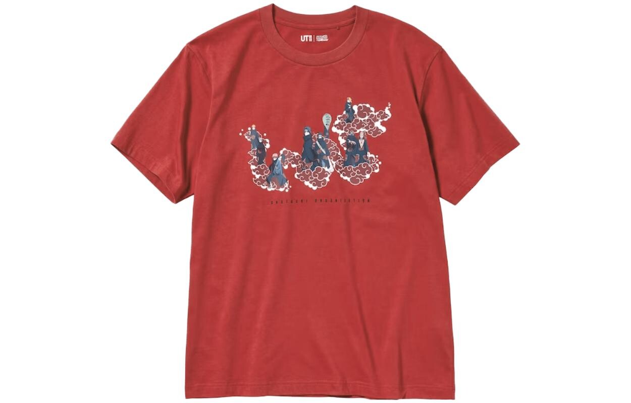 Футболка с кобрендинговой моделью Naruto, унисекс, красная Uniqlo, красный
Футболка с кобрендинговой моделью Naruto, унисекс, красная Uniqlo, красный