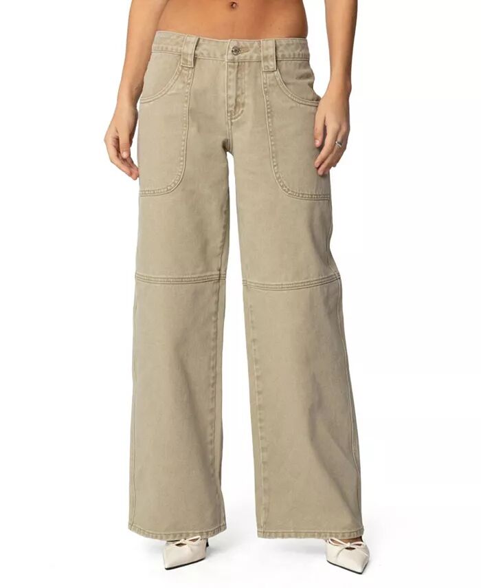 Женские джинсы Morgan Low Rise Carpenter Edikted, коричневый
Женские джинсы Morgan Low Rise Carpenter Edikted, коричневый