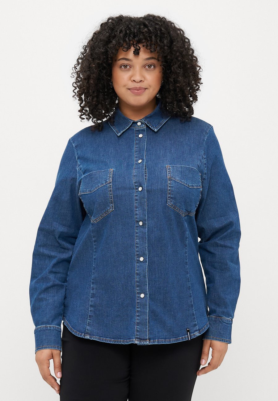 Блуза Persona by Marina Rinaldi FALDA, Blu Notte/Blue Denim
Блуза Persona by Marina Rinaldi FALDA, Blu Notte/Blue Denim