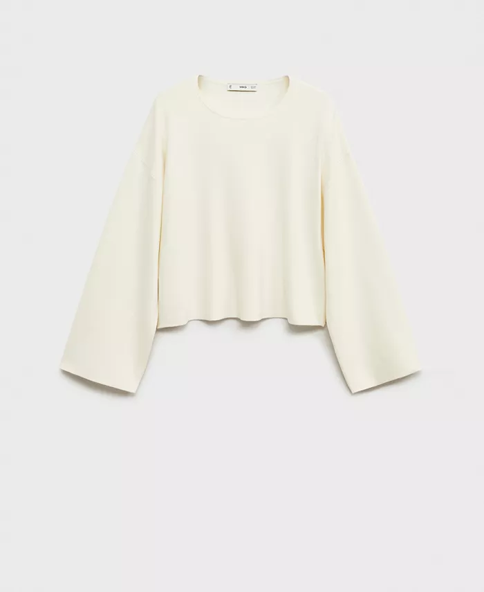 Женский вязаный свитер с рукавами оверсайз MANGO, коричневый/бежевый
Женский вязаный свитер с рукавами оверсайз MANGO, коричневый/бежевый