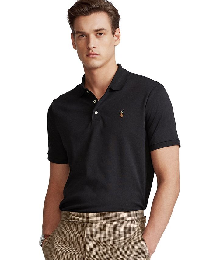 Мужская рубашка-поло классического кроя из мягкого хлопка Polo Ralph Lauren, цвет Polo Black
Мужская рубашка-поло классического кроя из мягкого хлопка Polo Ralph Lauren, цвет Polo Black