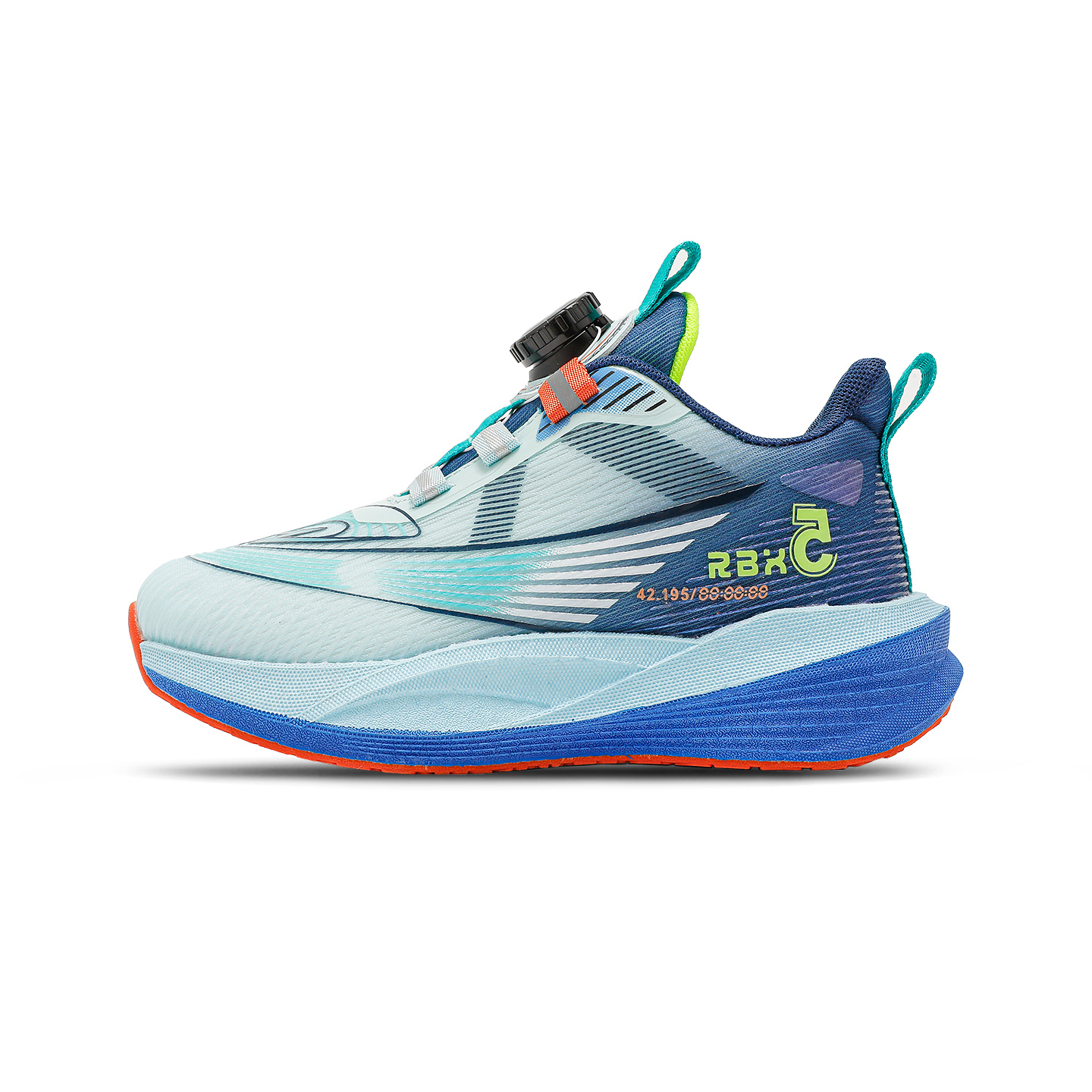 Кроссовки для бега с амортизацией Rebound, дышащие, детские ASK, синий 
Кроссовки для бега с амортизацией Rebound, дышащие, детские ASK, синий