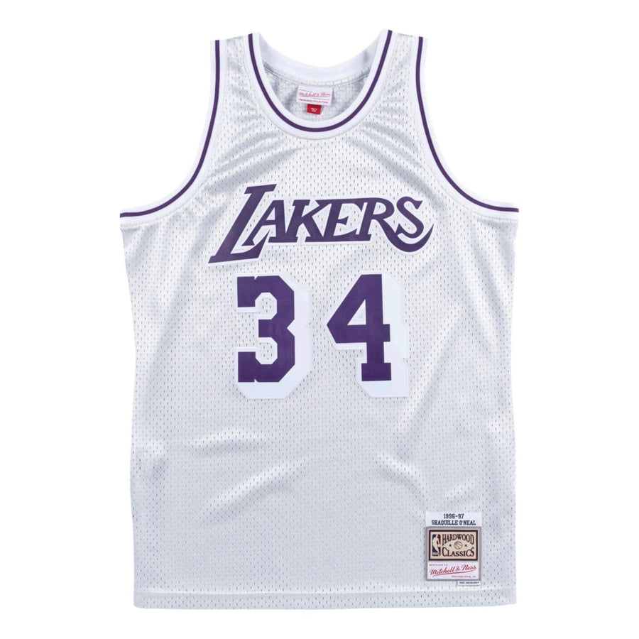 Джерси Mitchell & Ness x NBA Los Angeles Lakers 1996-97 Jersey 'Shaquille O'Neal 34', белый
Джерси Mitchell & Ness x NBA Los Angeles Lakers 1996-97 Jersey 'Shaquille O'Neal 34', белый