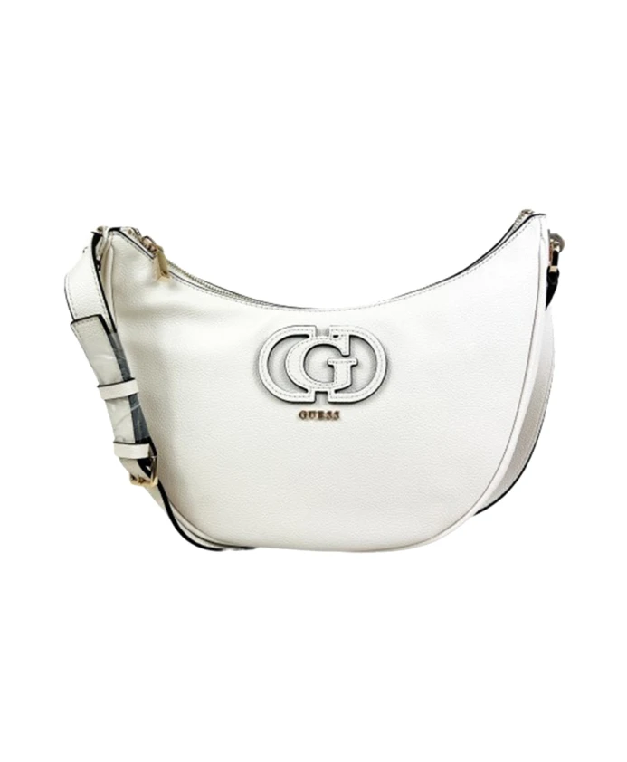 Сумка-Хобо Calebra через плечо Guess, белый
Сумка-Хобо Calebra через плечо Guess, белый
