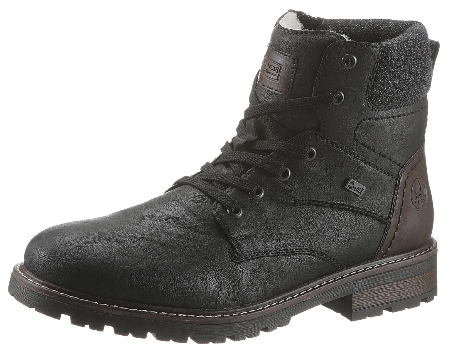 Зимние ботильоны Rieker с набивкой голенища, серый
Зимние ботильоны Rieker с набивкой голенища, серый