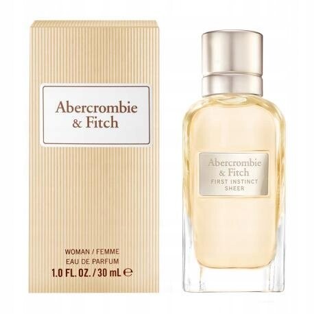 Парфюмированная вода, 30 мл Abercrombie & Fitch, First Instinct Sheer
Парфюмированная вода, 30 мл Abercrombie & Fitch, First Instinct Sheer
