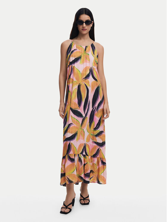 Летнее платье стандартный крой Limoges 25SWVW12 Desigual, мультиколор
Летнее платье стандартный крой Limoges 25SWVW12 Desigual, мультиколор