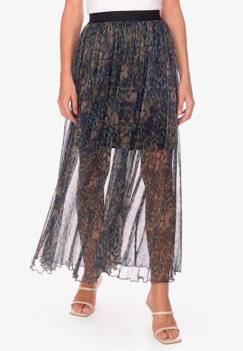 Летняя юбка Le Temps Des Cerises "DILLE" с красивым цветочным узором, коричневый
Летняя юбка Le Temps Des Cerises "DILLE" с красивым цветочным узором, коричневый