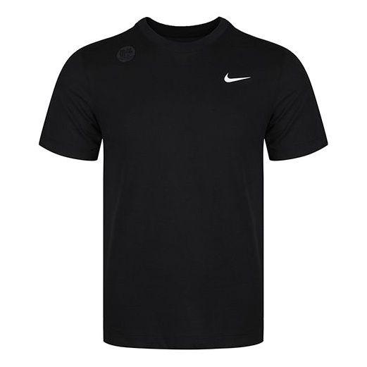 Футболка dri-fit crew solid round neck training short sleeve black Nike, черный
Футболка dri-fit crew solid round neck training short sleeve black Nike, черный