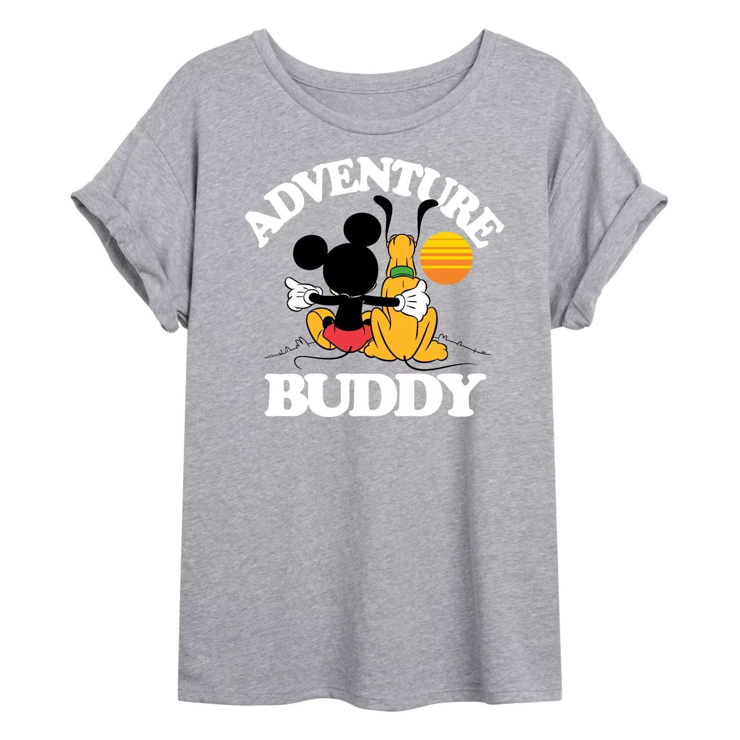 Футболка Disney's Mickey Mouse & Friends Junior's Adventure Buddy с струящимся рисунком Licensed Character
Футболка Disney's Mickey Mouse & Friends Junior's Adventure Buddy с струящимся рисунком Licensed Character