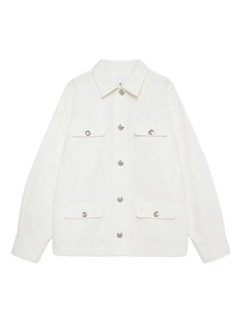 Куртка оверсайз на пуговицах ANINE BING, белый
Куртка оверсайз на пуговицах ANINE BING, белый