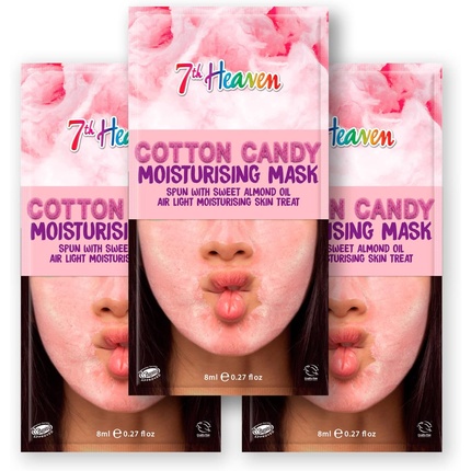 Легкая увлажняющая маска для лица Cotton Candy с маслом сладкого миндаля 7th Heaven
Легкая увлажняющая маска для лица Cotton Candy с маслом сладкого миндаля 7th Heaven