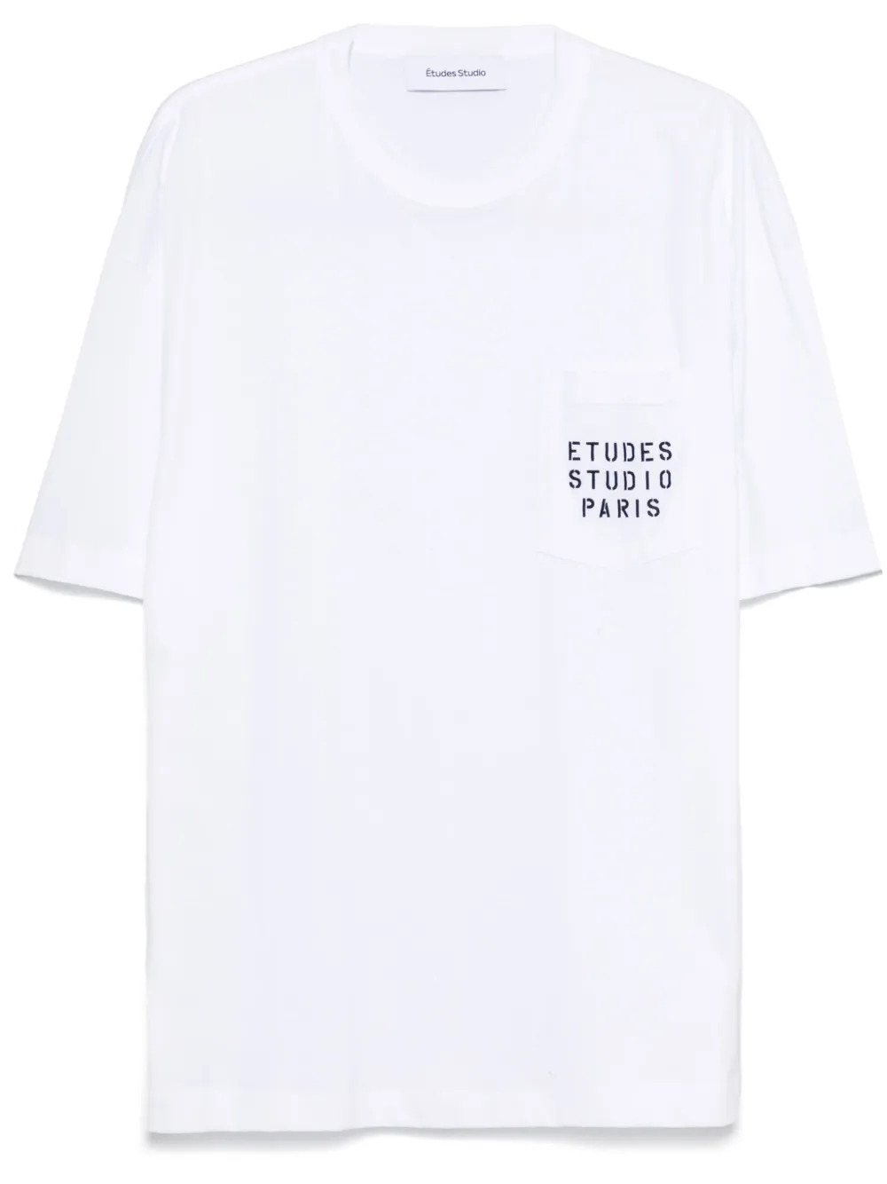 Футболка свободного кроя с карманом Études Studio, белый
Футболка свободного кроя с карманом Études Studio, белый