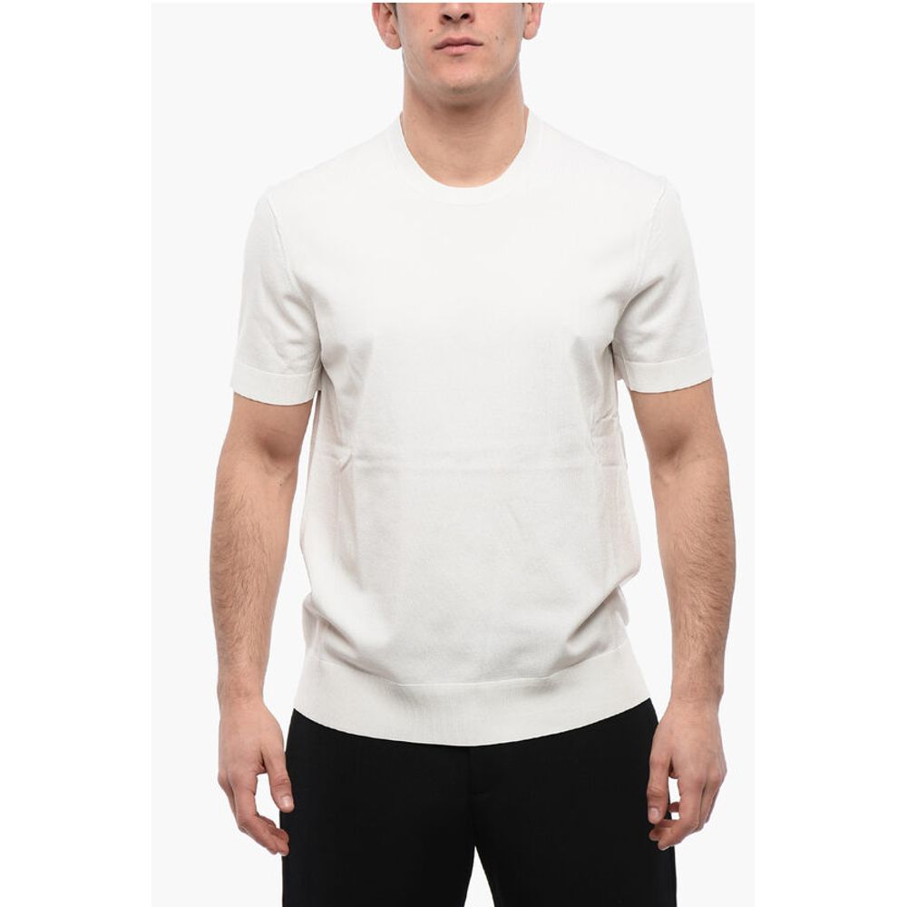 Трикотажная футболка TECNO с ребристым подолом Neil Barrett, White
Трикотажная футболка TECNO с ребристым подолом Neil Barrett, White