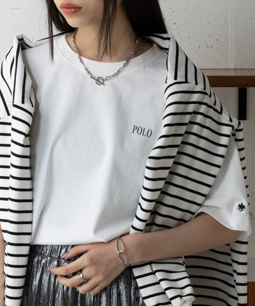 POLO BCS Футболка-поло оверсайз с принтом, BCS, белый
POLO BCS Футболка-поло оверсайз с принтом, BCS, белый