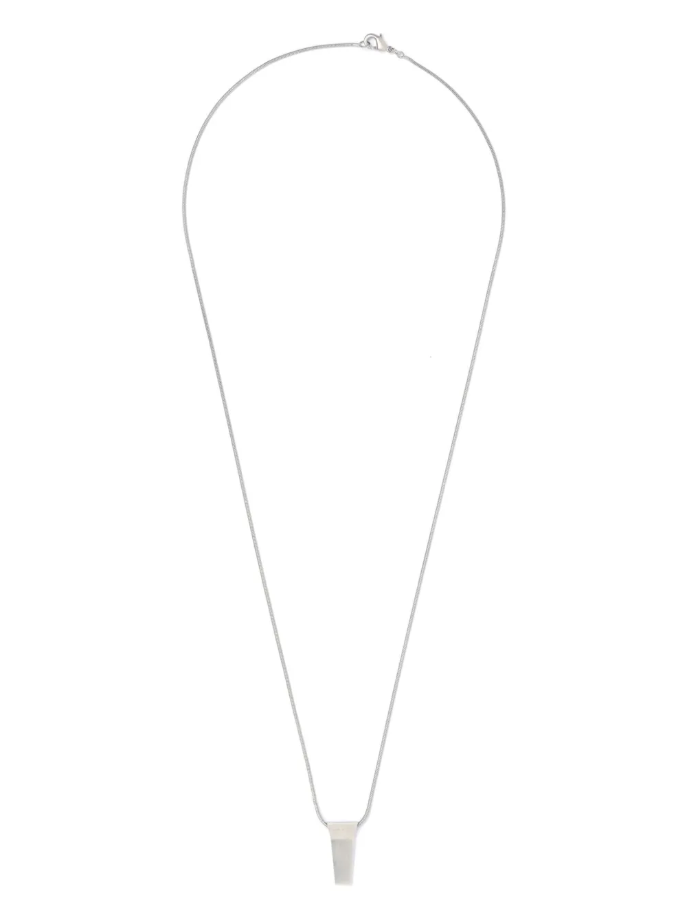 Колье Porterville Trunk с подвеской Rick Owens, серебяный
Колье Porterville Trunk с подвеской Rick Owens, серебяный