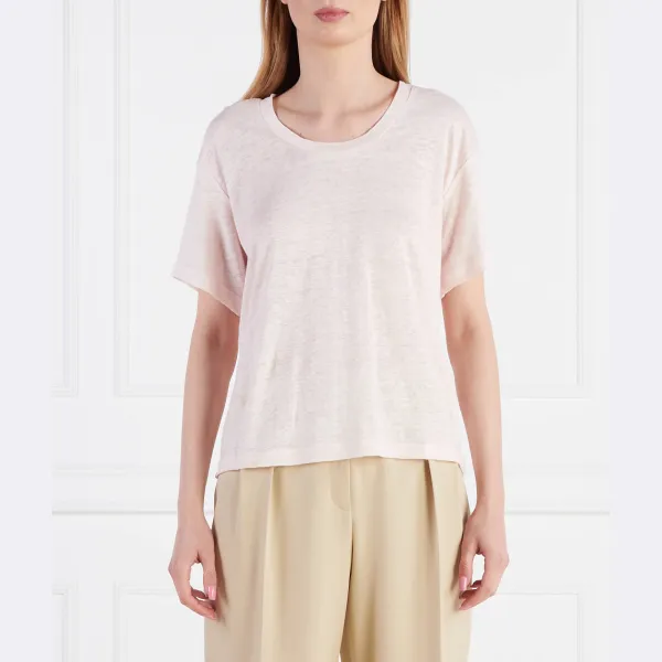 Льняная футболка обычного кроя Samsøe Samsøe, розовый
Льняная футболка обычного кроя Samsøe Samsøe, розовый