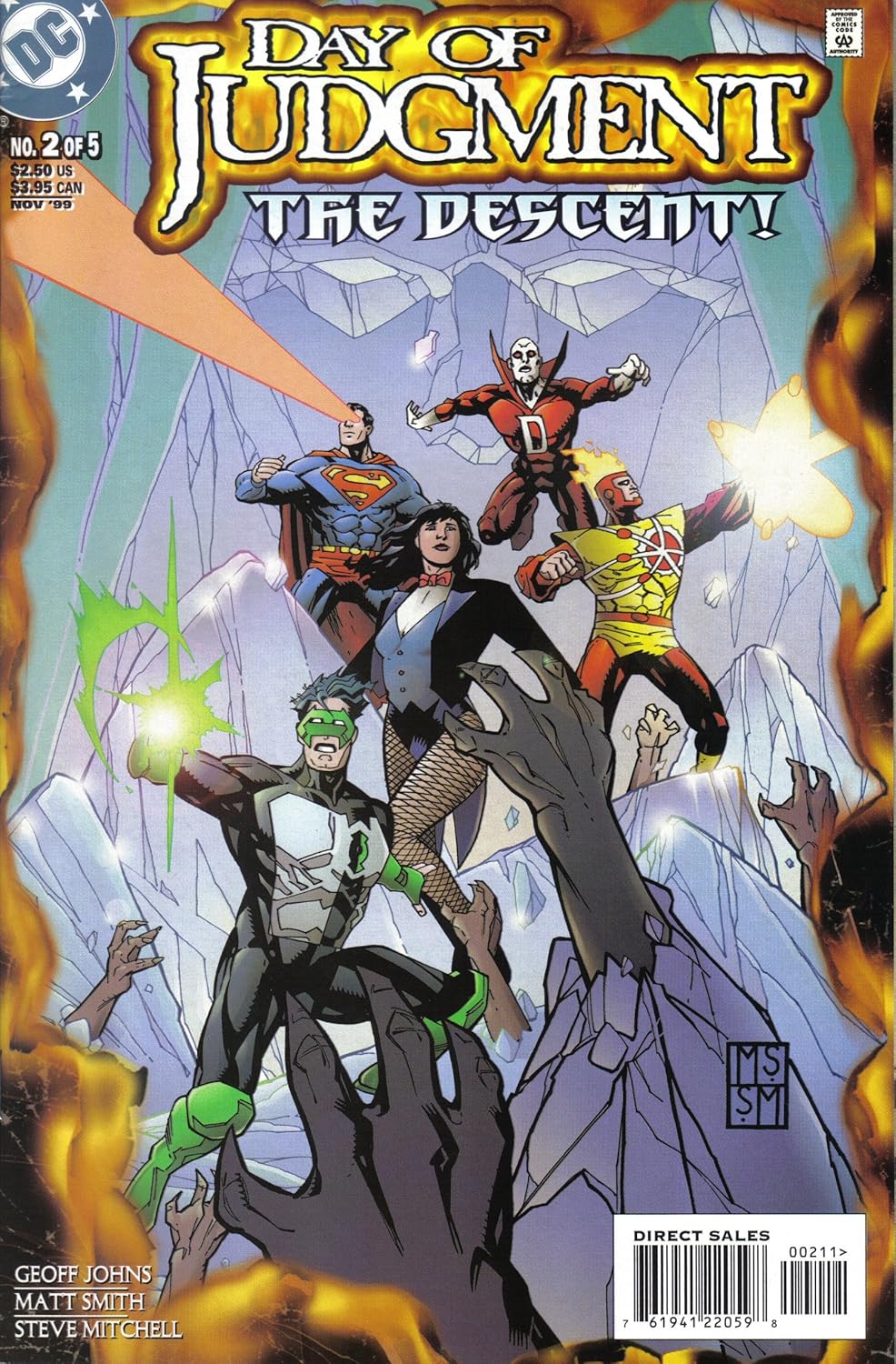 Day of Judgment - The Descent! - No. 2 of 5 (DC Comics)
Day of Judgment - The Descent! - No. 2 of 5 (DC Comics)