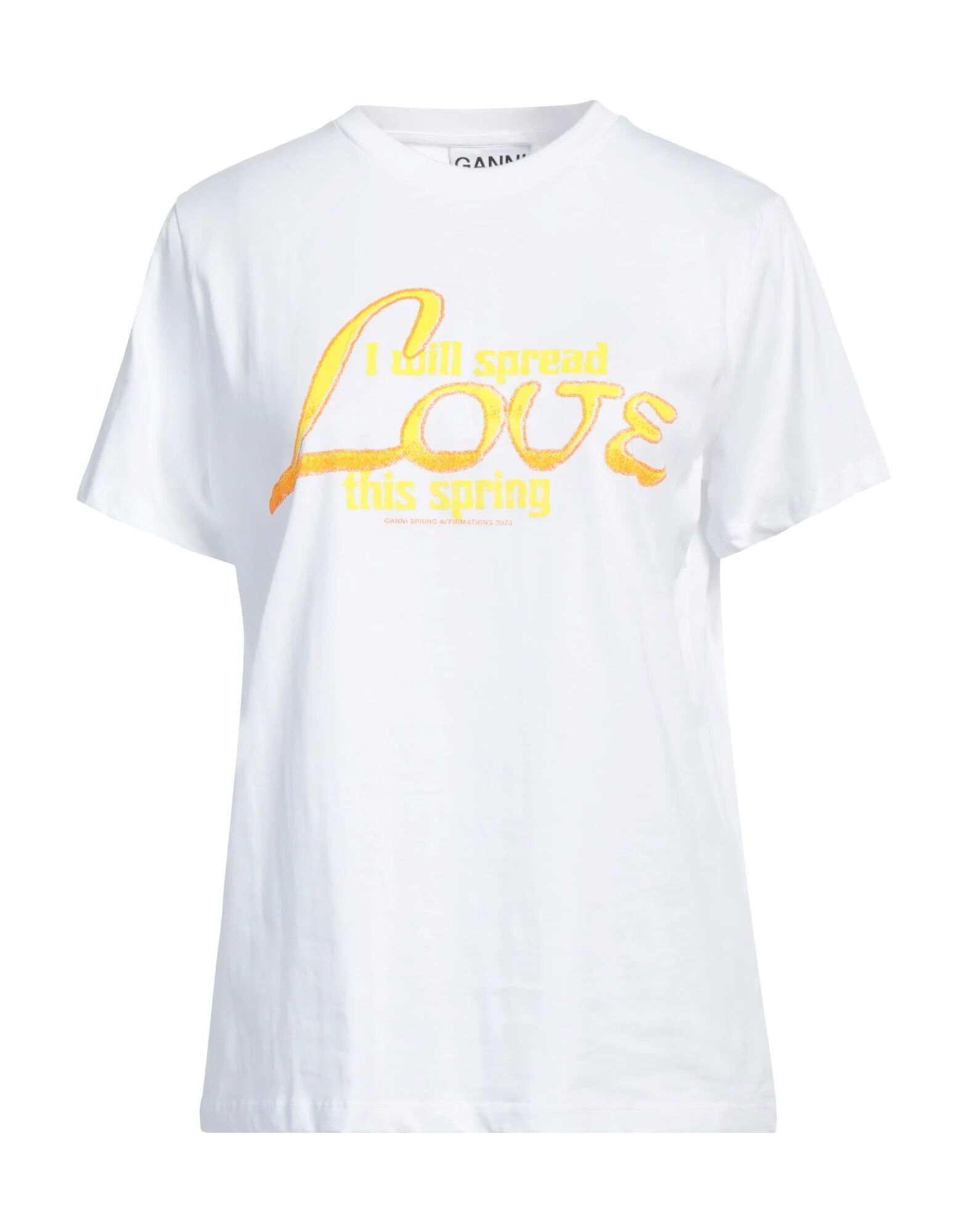 Футболка Ganni, белый
Футболка Ganni, белый