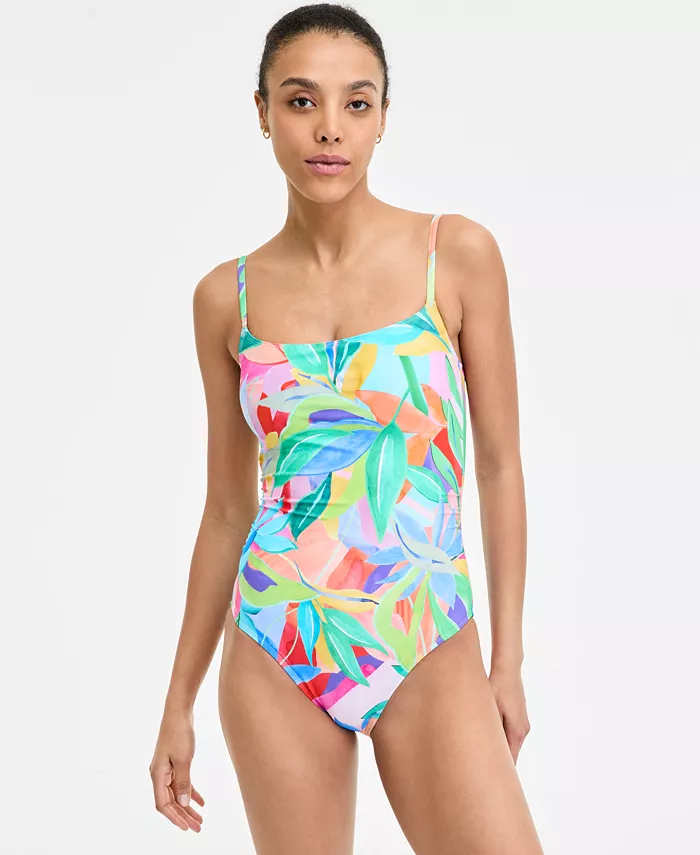 Женский цельнокроеный купальник Tropi-Flage с принтом и круглым вырезом La Blanca, мультиколор
Женский цельнокроеный купальник Tropi-Flage с принтом и круглым вырезом La Blanca, мультиколор