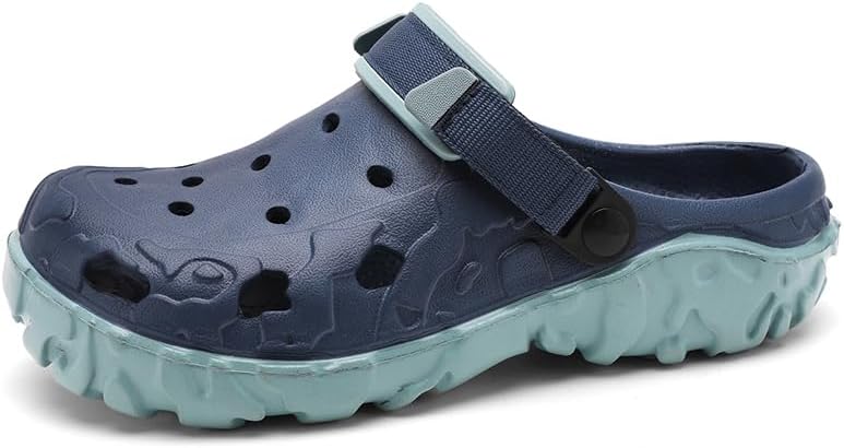 Мужские сабо для сада, взрослые мюли, спортивные сандалии, летние водные и пляжные туфли, повседневные тапочки, легкие, дышащие, с нескользящей подошвой Miluoluo, синий
Мужские сабо для сада, взрослые мюли, спортивные сандалии, летние водные и пляжные туфли, повседневные тапочки, легкие, дышащие, с нескользящей подошвой Miluoluo, синий