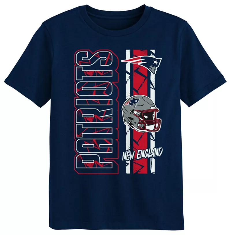 Одежда команды НФЛ Темно-синяя футболка New England Patriots для маленьких детей NFL Team Apparel
Одежда команды НФЛ Темно-синяя футболка New England Patriots для маленьких детей NFL Team Apparel
