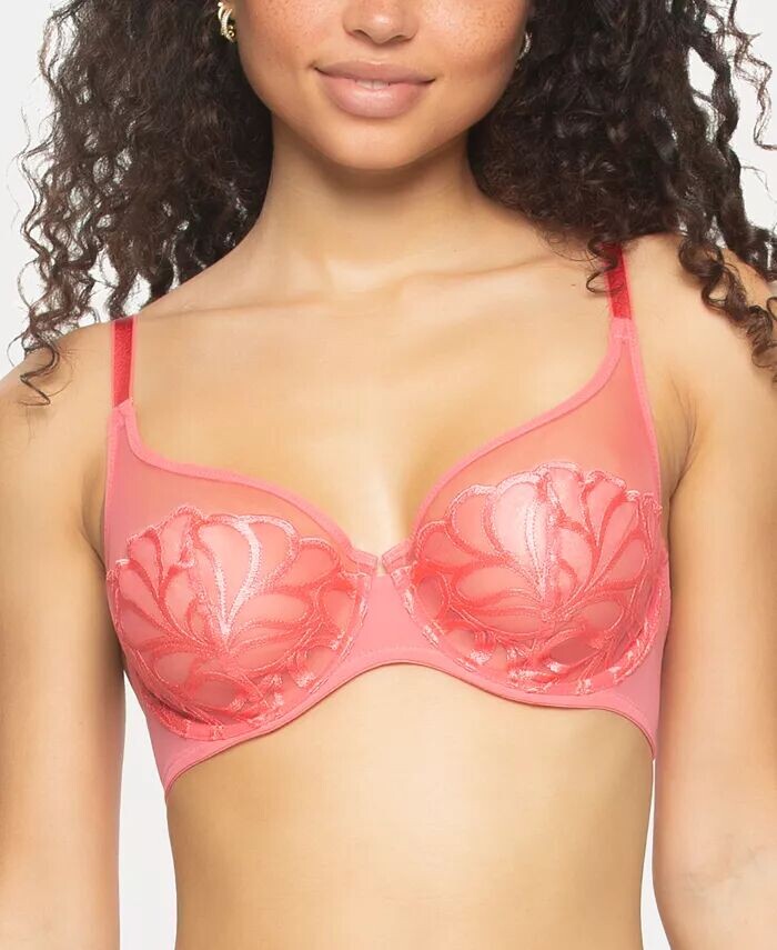 Женский бюстгальтер на косточках без подкладки с вышивкой Lotus Paramour, оранжевый
Женский бюстгальтер на косточках без подкладки с вышивкой Lotus Paramour, оранжевый