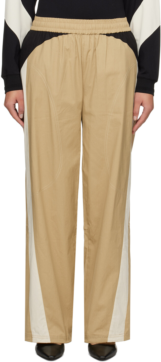 Светло-коричневые брюки для отдыха с блокировкой Kijun
Светло-коричневые брюки для отдыха с блокировкой Kijun