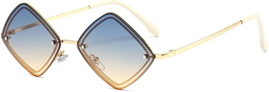 Женские солнцезащитные очки с геометрическим ромбом, винтажные линзы, градиентные солнцезащитные очки с защитой от УФ-излучения UV400 LANGSER, Gold Green Yellow
Женские солнцезащитные очки с геометрическим ромбом, винтажные линзы, градиентные солнцезащитные очки с защитой от УФ-излучения UV400 LANGSER, Gold Green Yellow