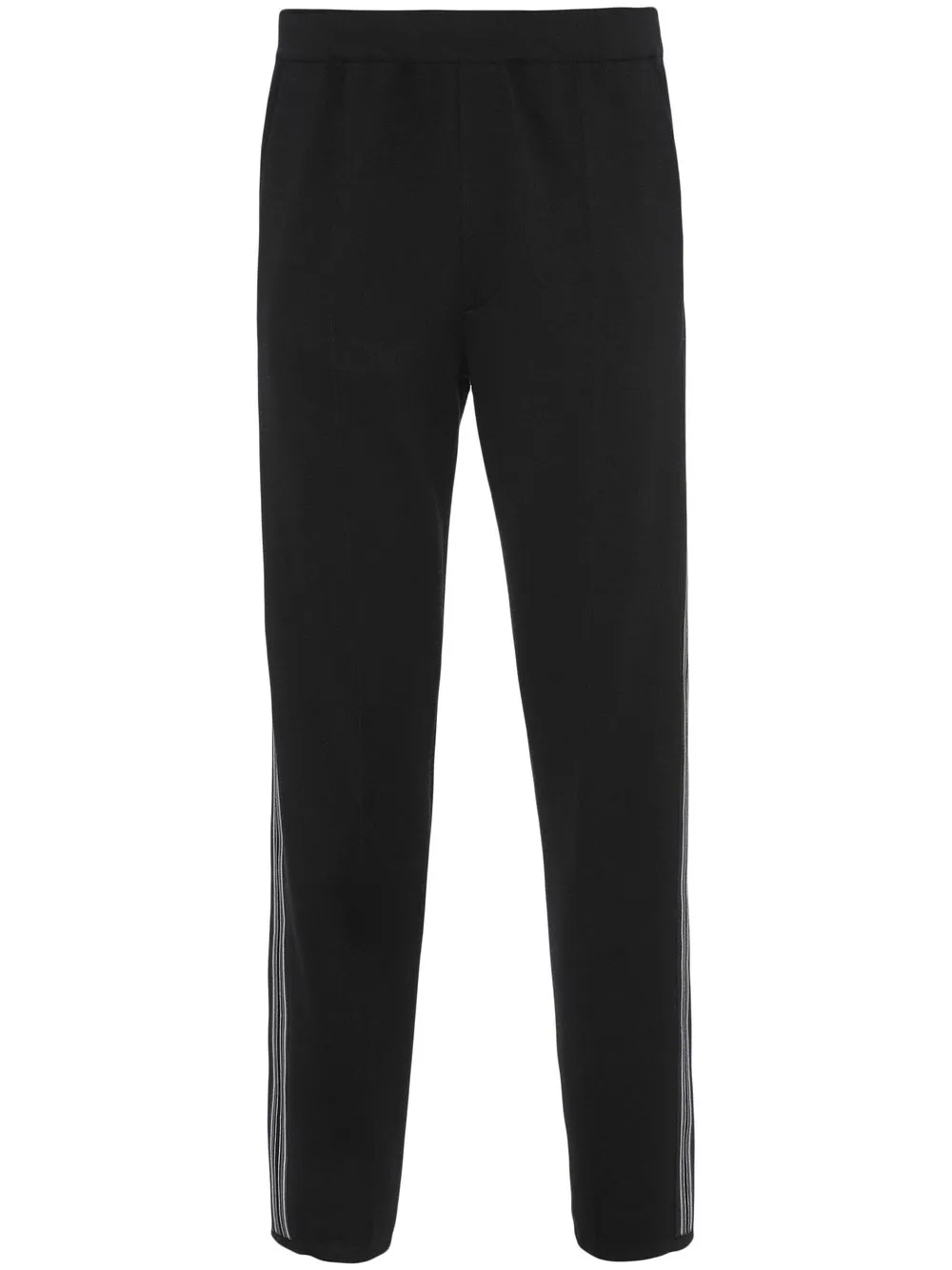 Шерстяные спортивные брюки Prada, черный
Шерстяные спортивные брюки Prada, черный