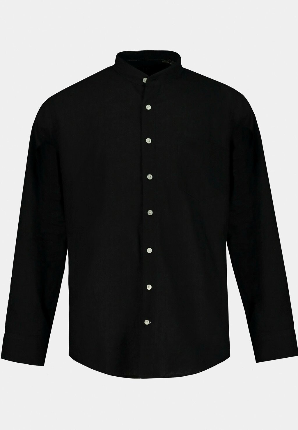 Рубашка LINEN SHIRT STAND-UP COLLAR LONG-SLEEVE JP1880, черный
Рубашка LINEN SHIRT STAND-UP COLLAR LONG-SLEEVE JP1880, черный