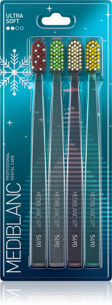 5490 ультрамягких зубных щеток лимитированной серии, 4 шт. лимитированной серии Mediblanc, 4 шт
5490 ультрамягких зубных щеток лимитированной серии, 4 шт. лимитированной серии Mediblanc, 4 шт
