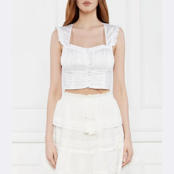 Укороченная блузка Guess, белый
Укороченная блузка Guess, белый