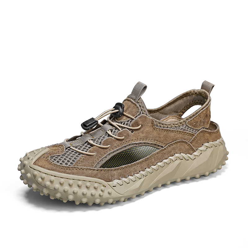 TELENT Антискользящие дышащие износостойкие треккинговые ботинки для мужчин - хаки, цвет Khaki 
TELENT Антискользящие дышащие износостойкие треккинговые ботинки для мужчин - хаки, цвет Khaki