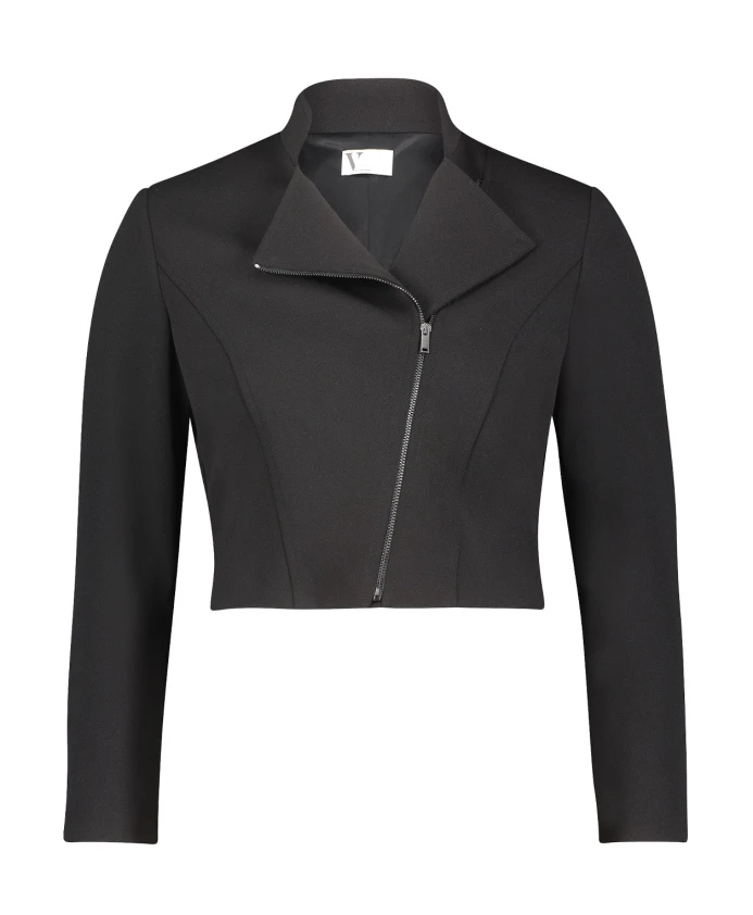 Укороченная байкерская куртка Vera Mont, черный
Укороченная байкерская куртка Vera Mont, черный