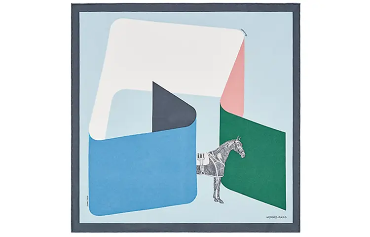 HERMES Шёлковый шарф женский небесно-голубой, Sky Blue
HERMES Шёлковый шарф женский небесно-голубой, Sky Blue