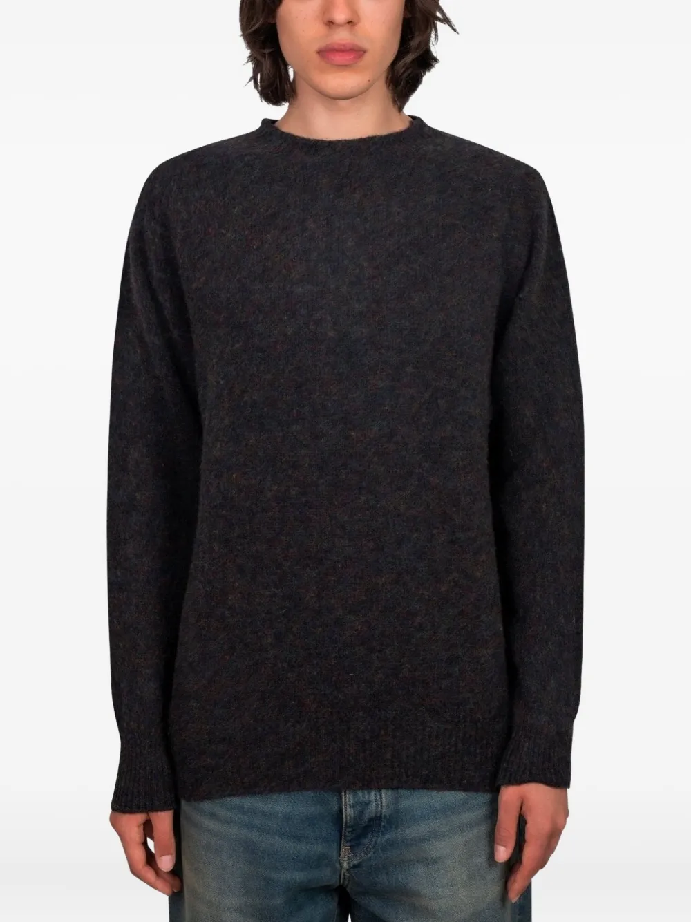 Свитер с круглым вырезом Another Aspect, коричневый
Свитер с круглым вырезом Another Aspect, коричневый